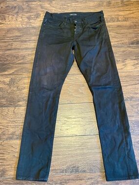 Tom Ford Men's Slim Jeans in Black